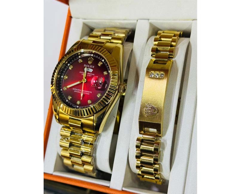 Montre Rolex & bracelet Versas