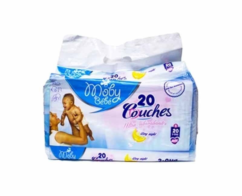 Couche Moby baby (20pc)