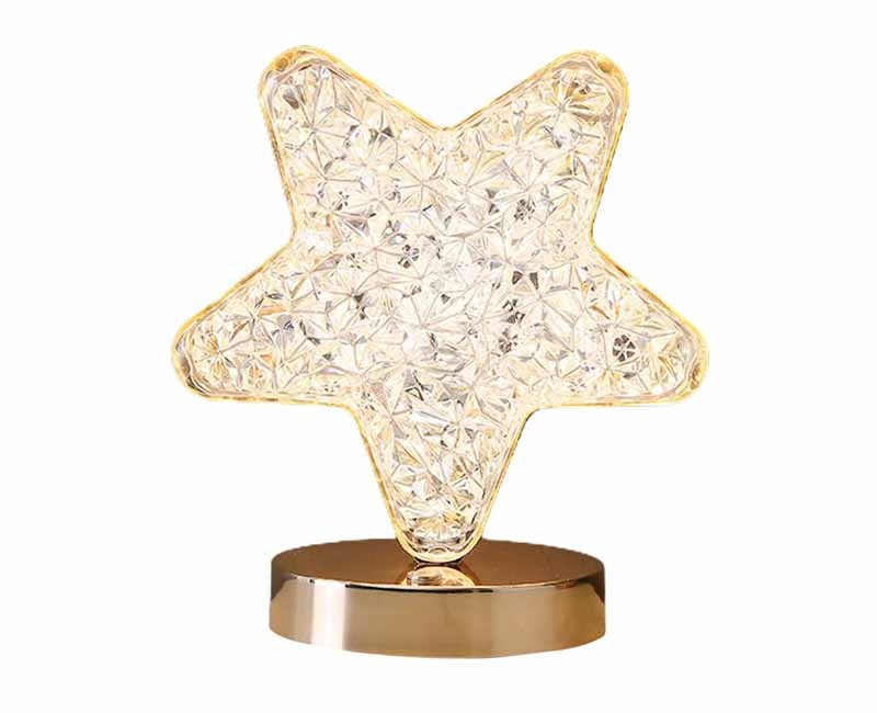 Lampe de table en cristal Sempoda